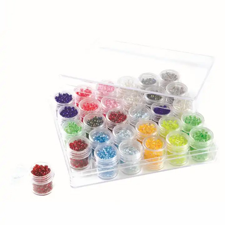 BX017 Bead Stackable Organizer Nail Box
